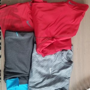 Lot of Nike Dri fit shirts
